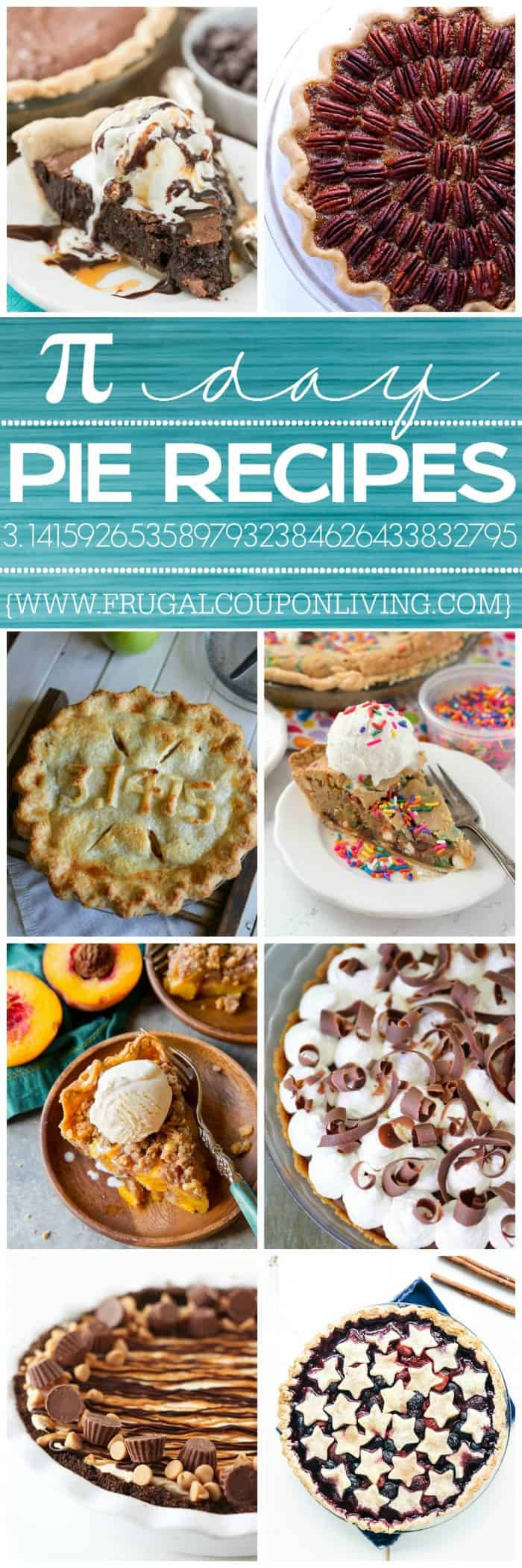 Pi Day Dessert Ideas
 Pi Day Recipes Pie Ideas for March 14th