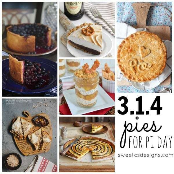 Pi Day Dessert Ideas
 Totally Unique Pi Day Pie Recipes Sweet Cs Designs