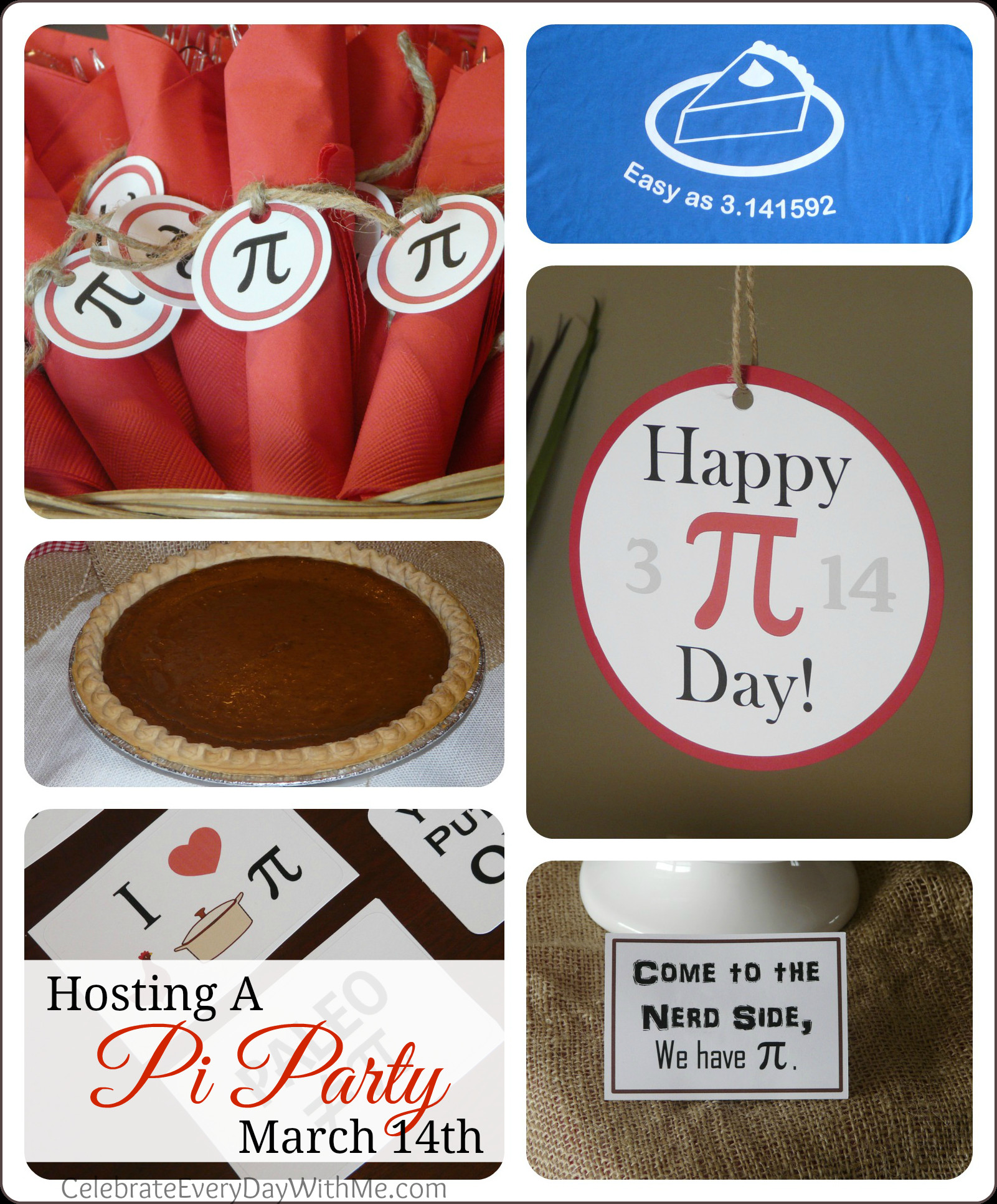 Pi Day Party Supplies
 Pi Day Party