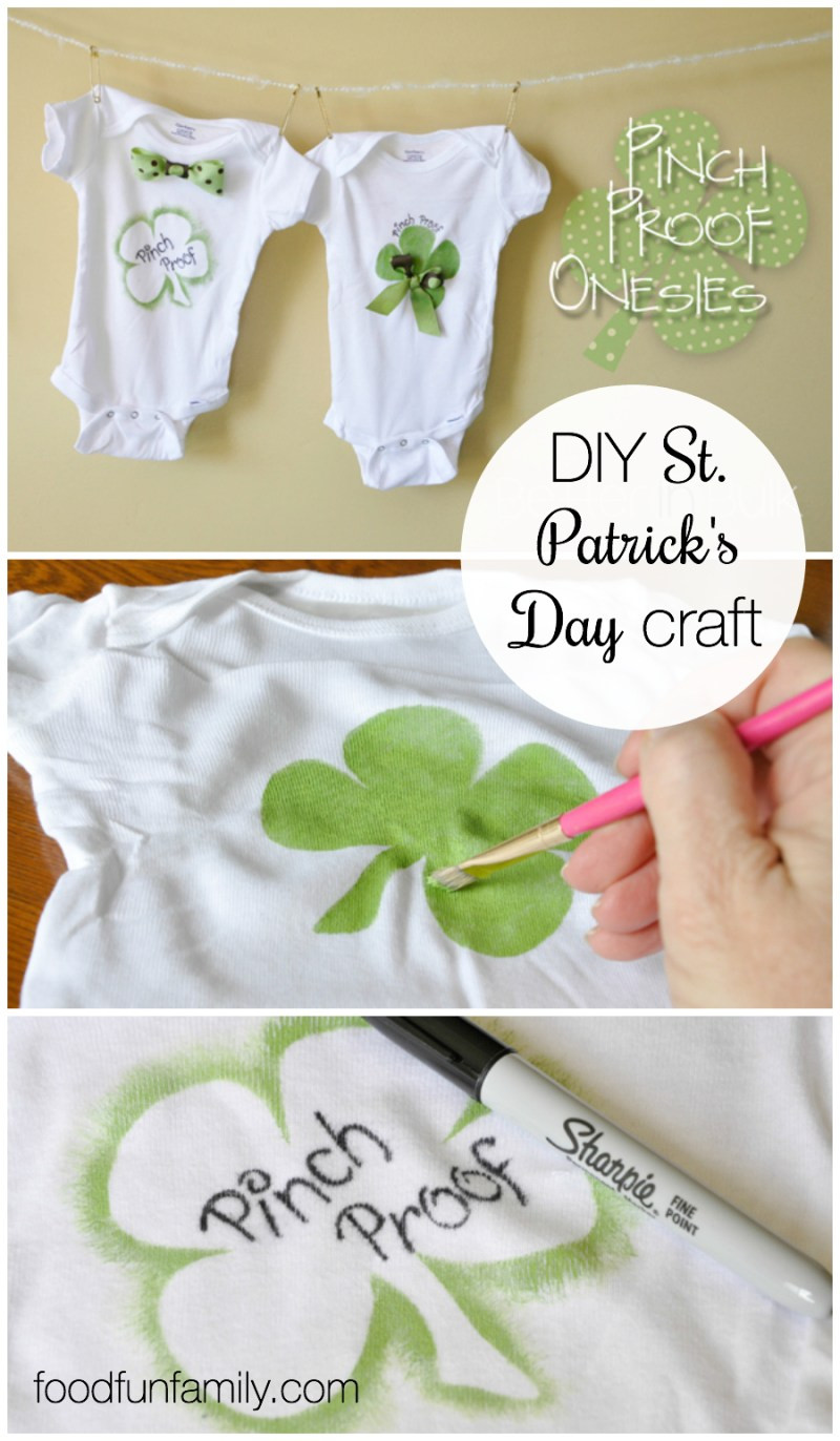 Pinterest St Patrick's Day Crafts
 St Patrick’s Day Craft – DIY “Pinch Proof” esies