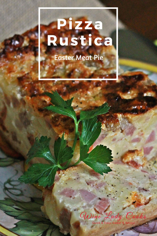 Pizza Rustica Recipe Easter Pie
 Pizza Rustica Easter Meat Pie