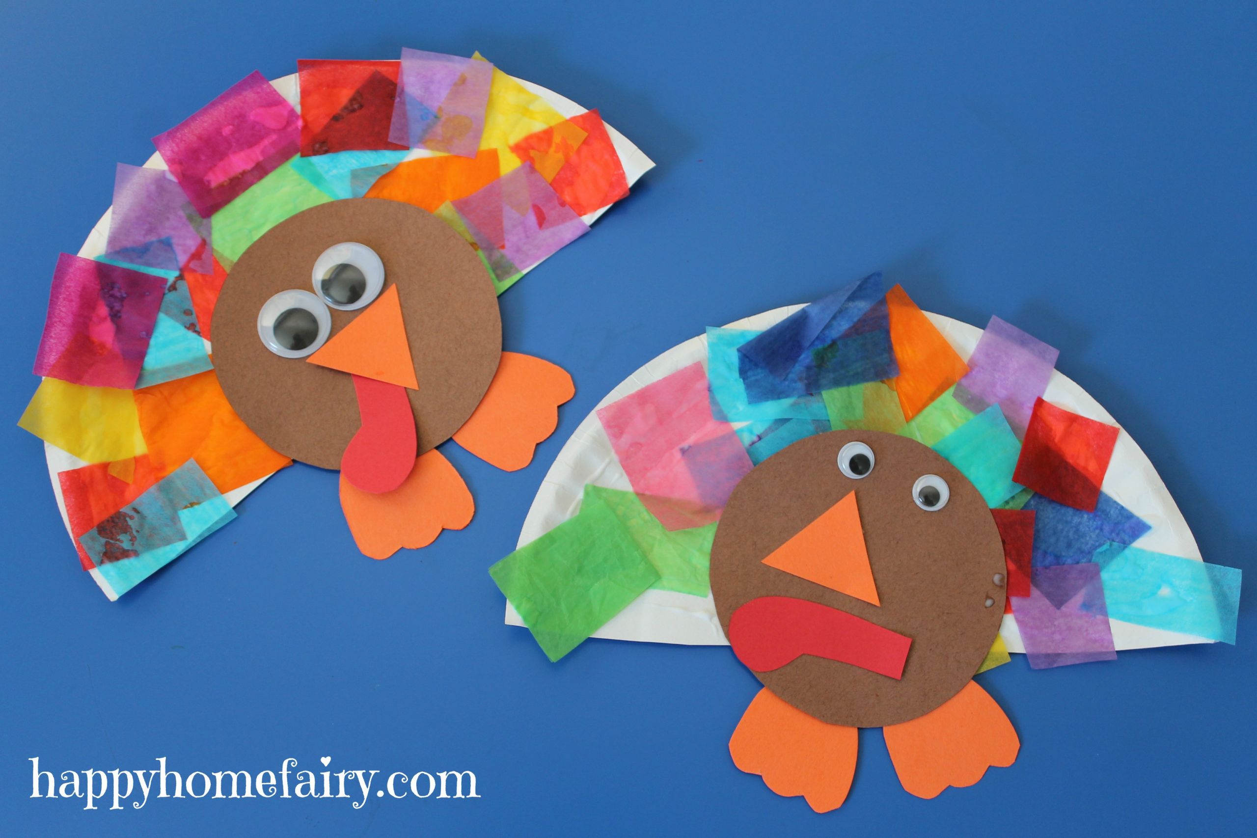 Prek Thanksgiving Crafts
 Easy Turkey Craft Happy Home Fairy