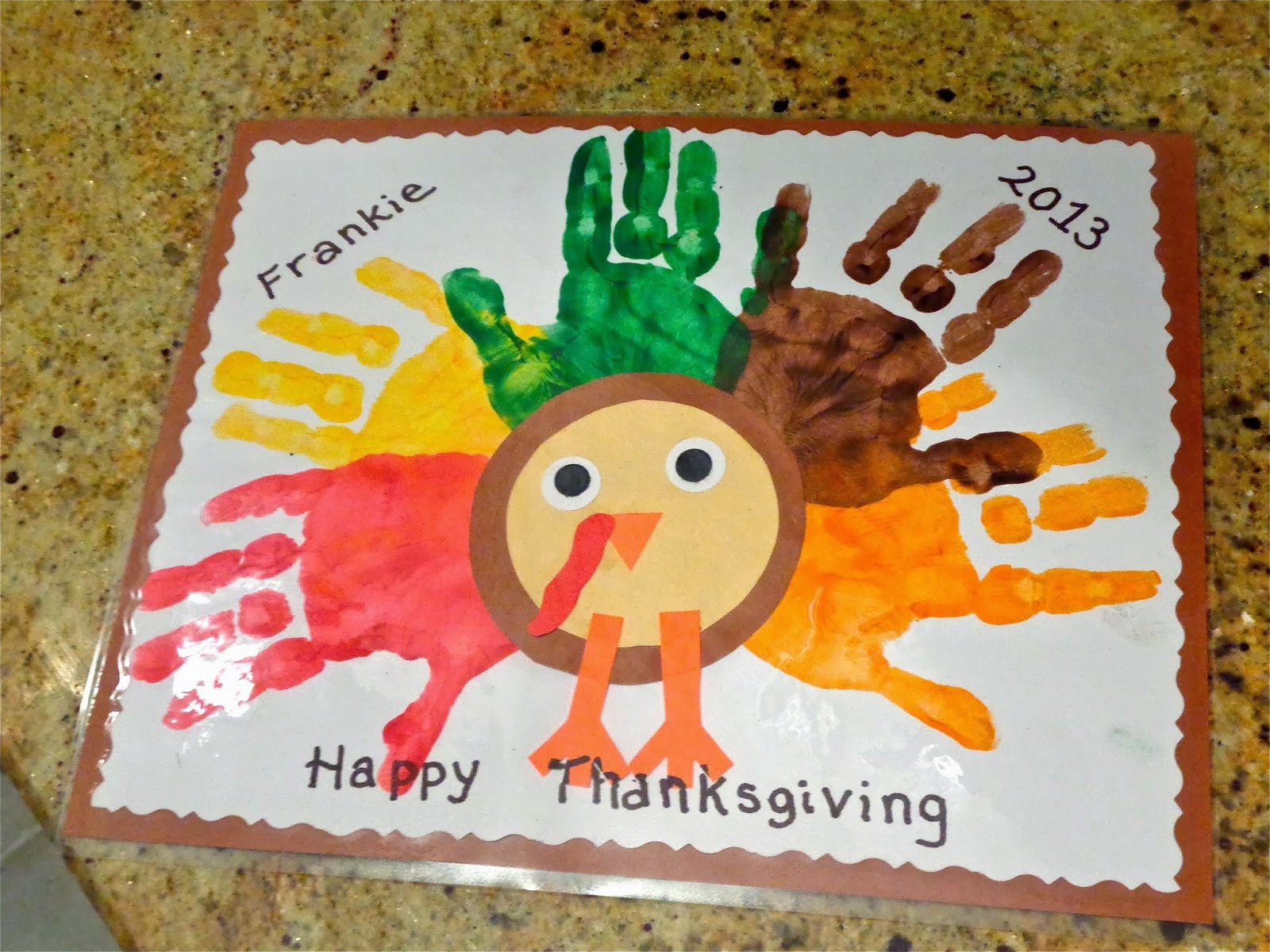 Prek Thanksgiving Crafts
 Terrific Preschool Years Thanksgiving placemats
