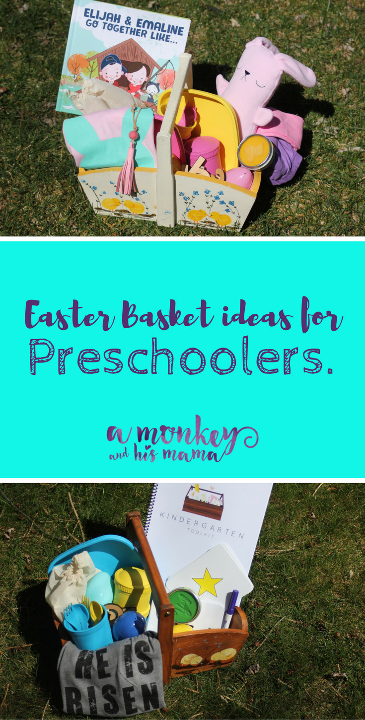 Preschool Easter Basket Ideas
 Easter Basket Ideas for Preschoolers a monkey and his mama