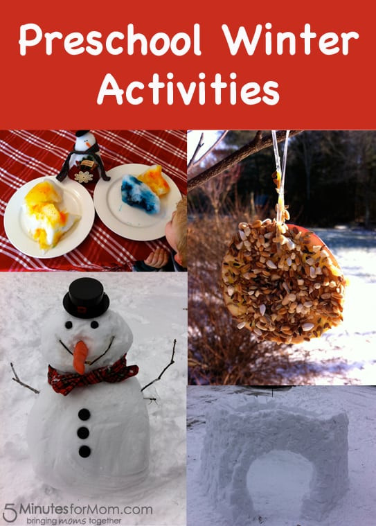 Preschool Winter Activities
 Preschool Winter Activities