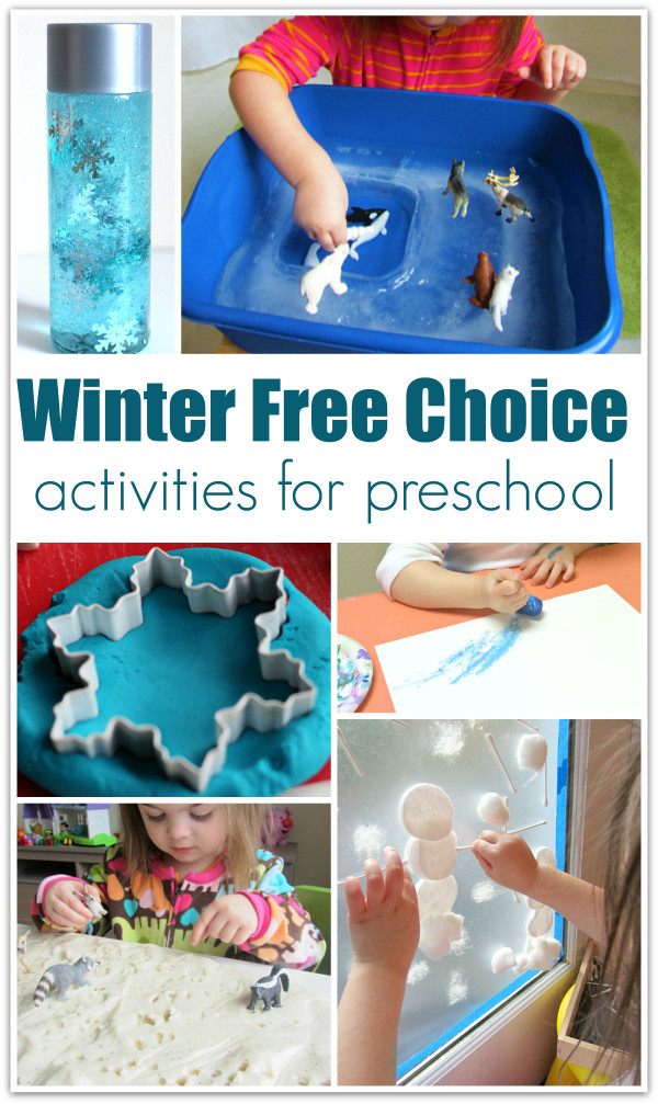Preschool Winter Activities
 8 Simple Winter Free Choice Activities For Preschool No
