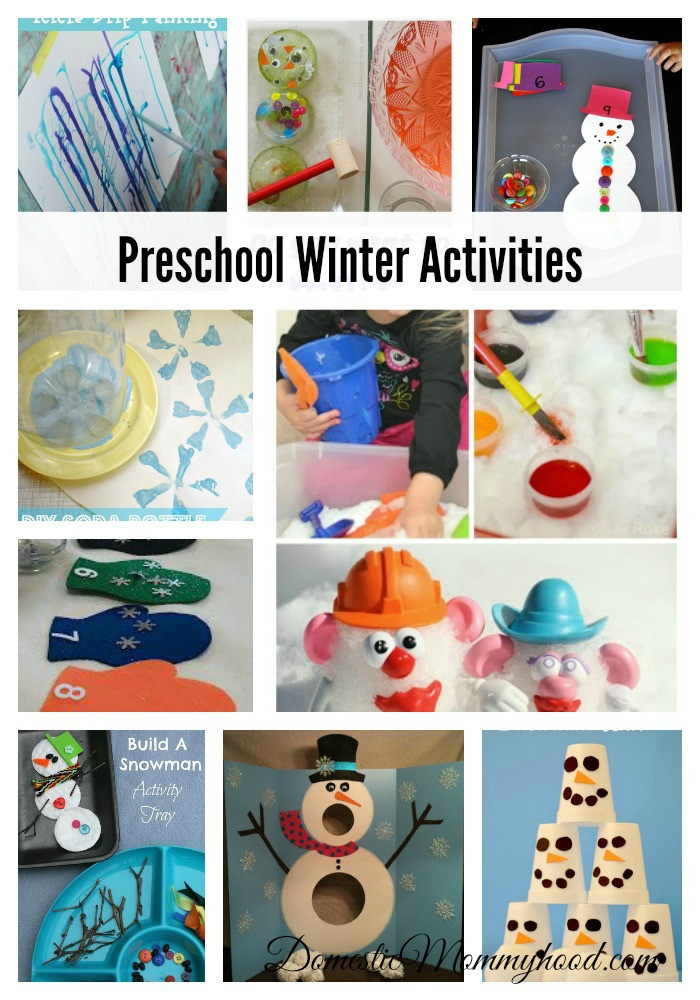 Preschool Winter Activities
 10 Preschool Winter Activities for Those Long Winter