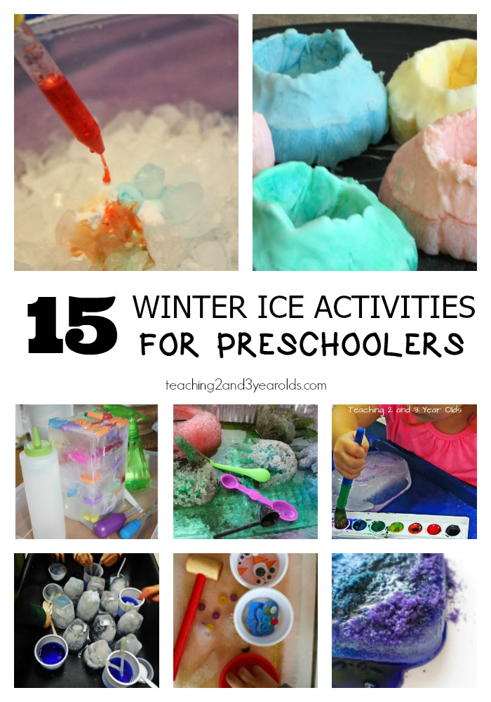 Preschool Winter Activities
 15 Fun Preschool Winter Activities that Involve Ice