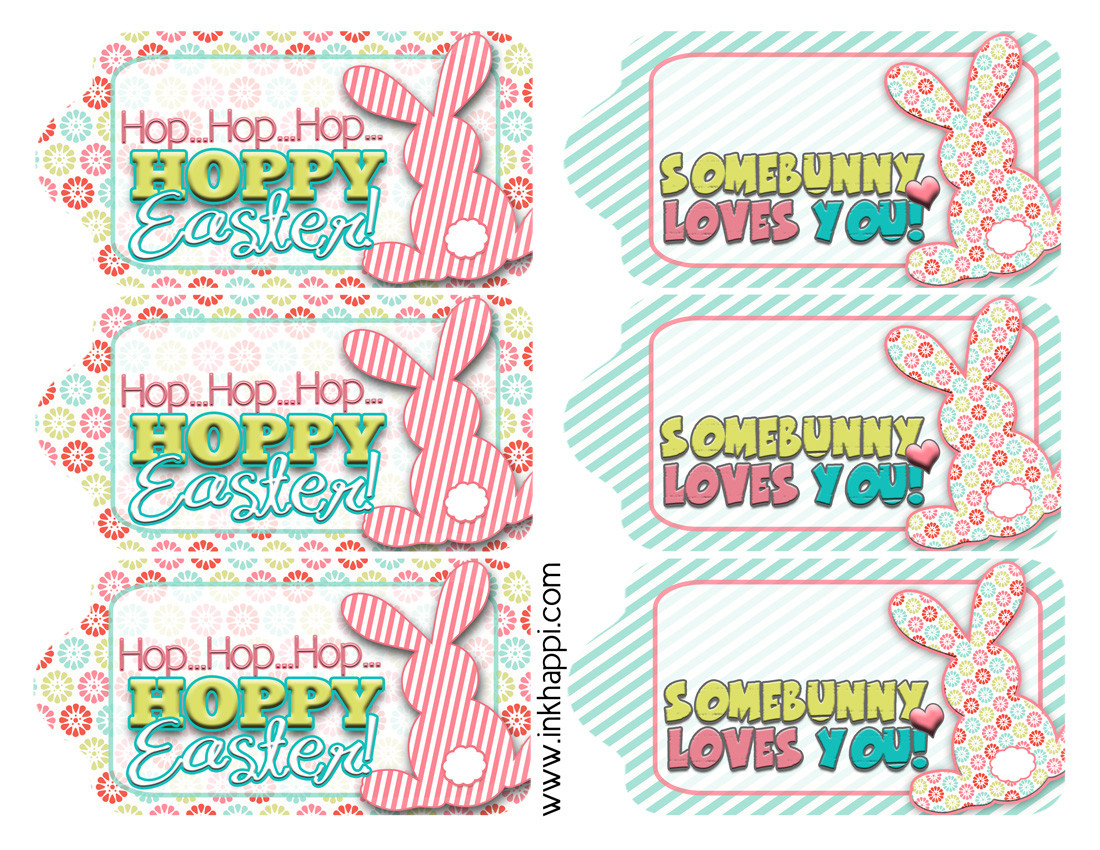 Printable Easter Gift Tags
 Easter Gift Tags to Help "Wrap it Pretty" inkhappi