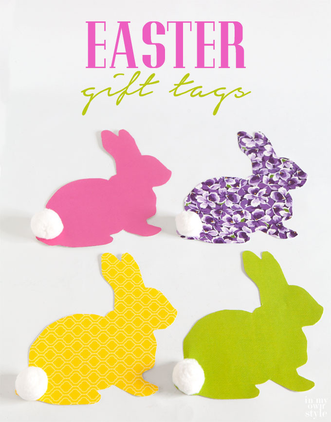 Printable Easter Gift Tags
 Free Printable Bunny Gift Tag