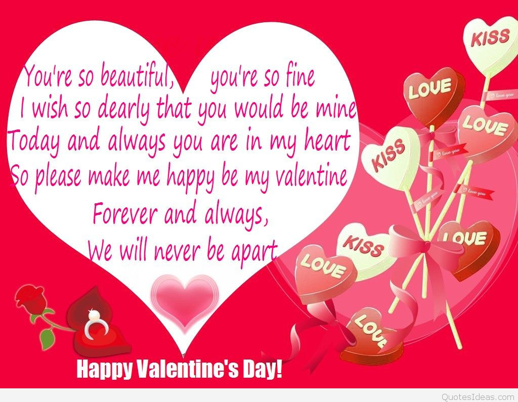 Quotes For Valentines Day Cards
 Happy Valentine s day cards