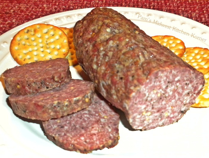 Recipe With Summer Sausage
 Pam s Midwest Kitchen Korner Bubba’s Winning Homemade