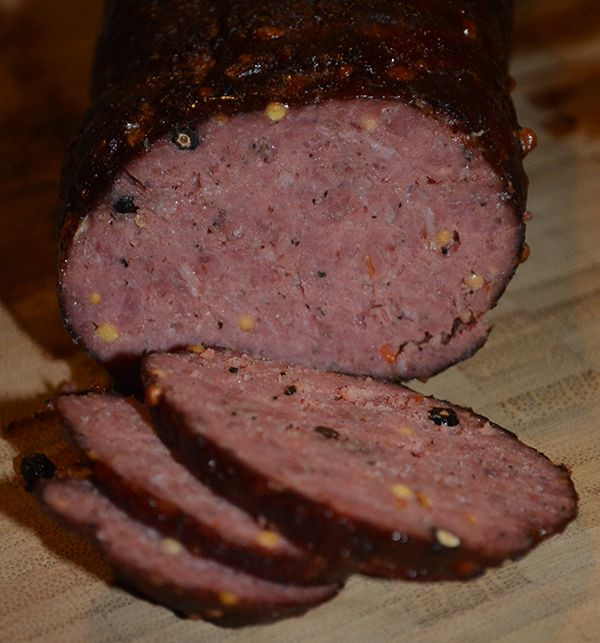 Recipe With Summer Sausage
 Spicy Pepper Smoked Summer Sausage Easy Summer Sausage