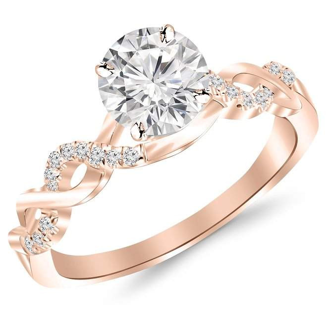 Rose Gold Diamond Rings
 Top 60 Best Engagement Rings for Any Taste & Bud