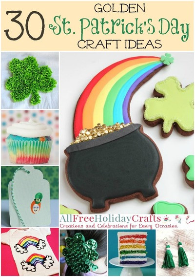 Saint Patrick's Day Crafts
 30 Golden St Patrick s Day Craft Ideas