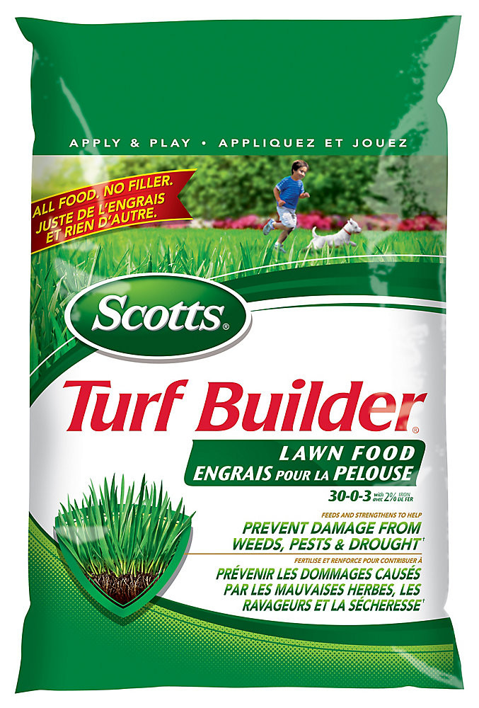 Scotts Turf Builder Summer Lawn Food
 Scotts Turf Builder Lawn Fertilizer 30 0 3 1114m2