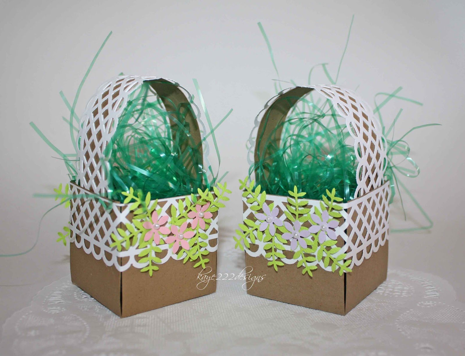 Simple Easter Basket Ideas
 Ideas for Scrapbookers Easy Easter Basket Tutorial