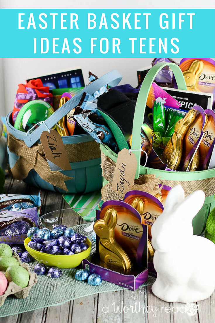 Simple Easter Basket Ideas
 Easter Basket Gift Ideas for Teens This Worthey Life