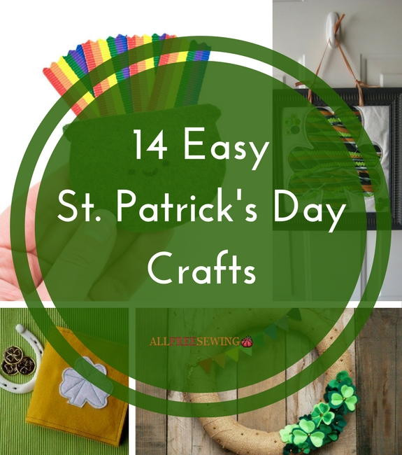 Simple St Patrick's Day Crafts
 14 Easy St Patrick s Day Crafts