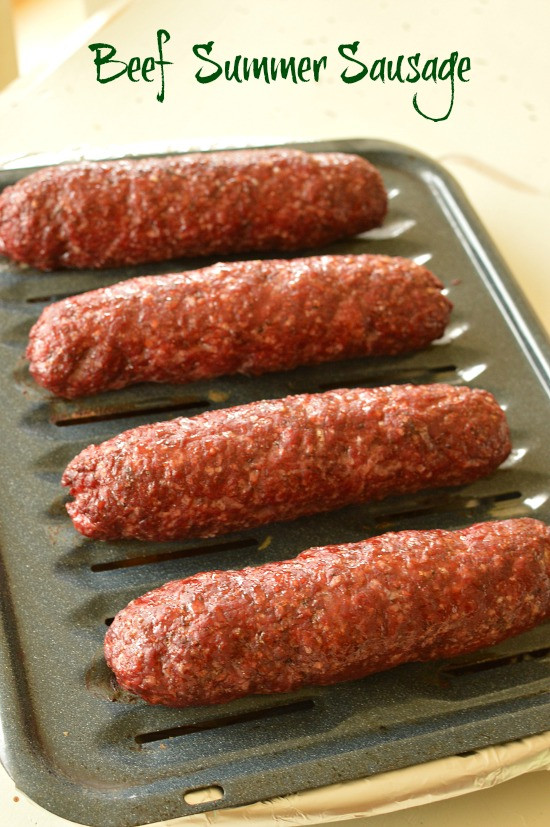 Spicy Summer Sausage Recipe
 Beef Summer Sausage