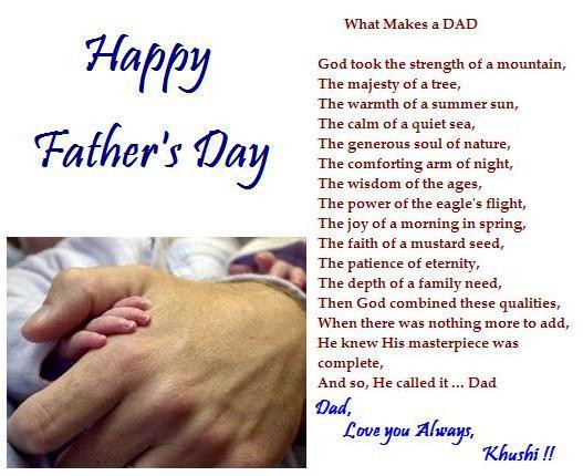 Spiritual Fathers Day Quotes
 Happy Father’s Day – Dad