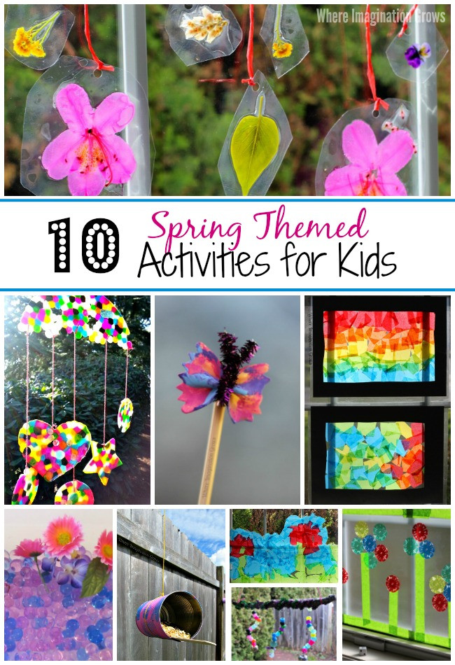 Spring Ideas Activities
 10 Easy Spring Crafts & Activities for Kids Where