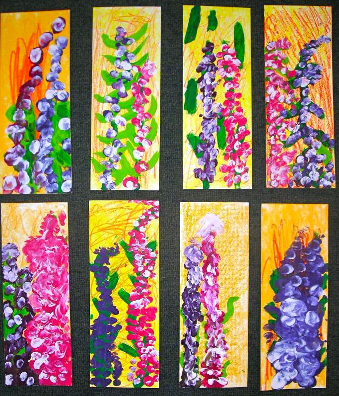 Spring Ideas Art
 Awesome Kinder Wildflowers Art for Kinder