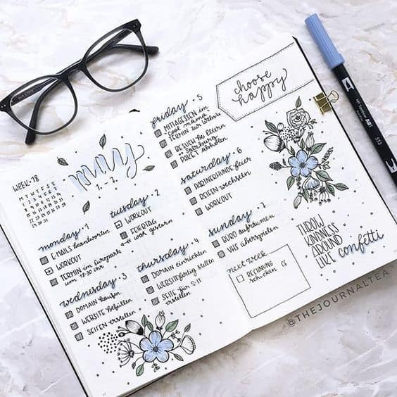 Spring Ideas Bullet Journal
 Spring Bullet Journal Set Up Ideas Planning Mindfully