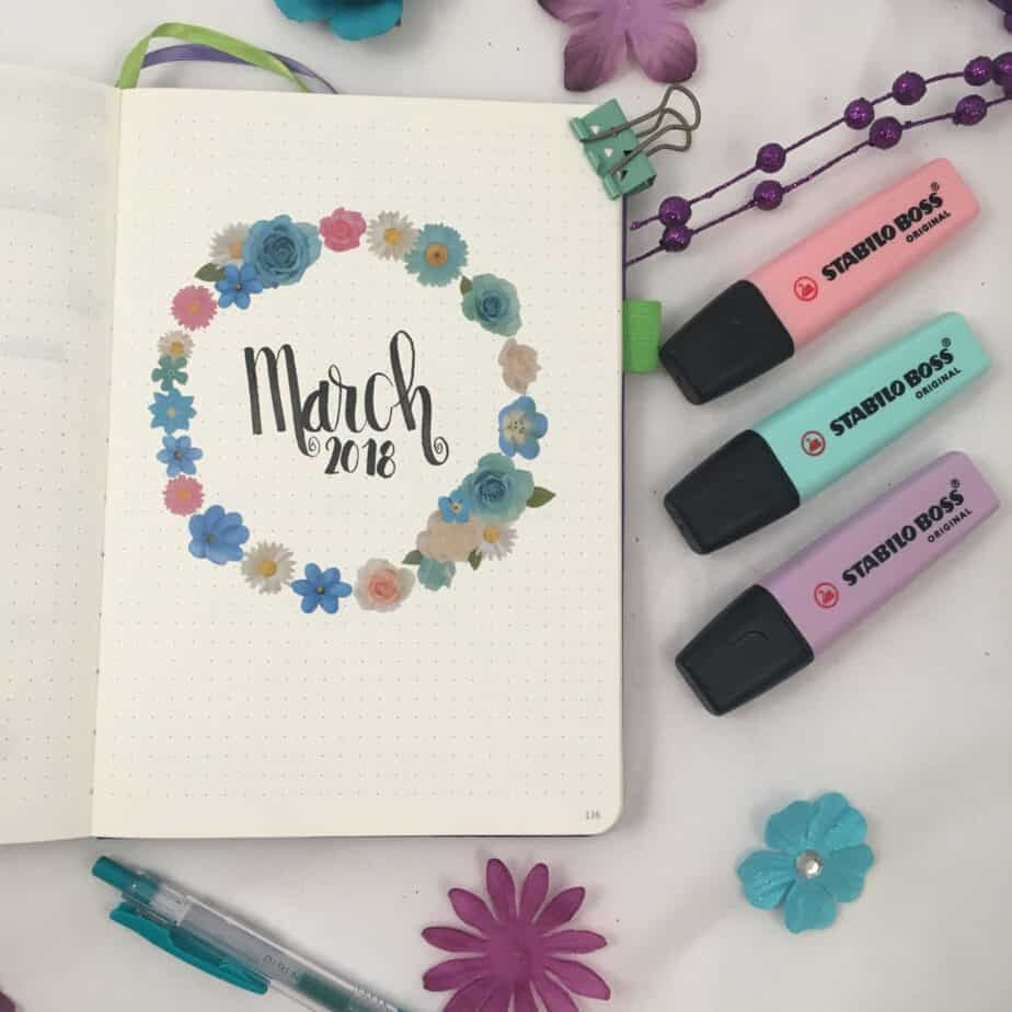 Spring Ideas Bullet Journal
 Spring Bullet Journal Set Up Ideas Planning Mindfully