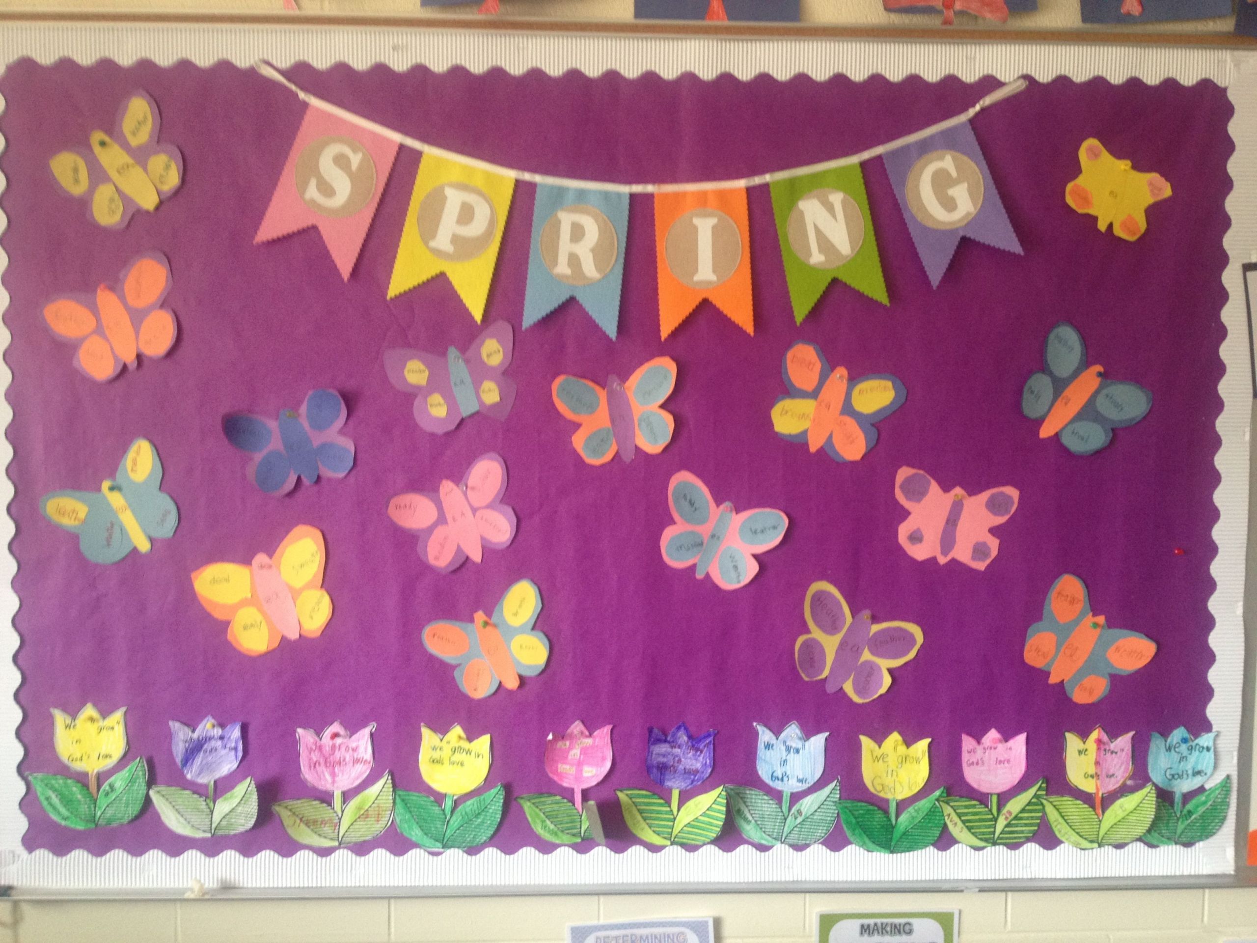 Spring Ideas Bulletin Boards
 Spring Bulletin Board