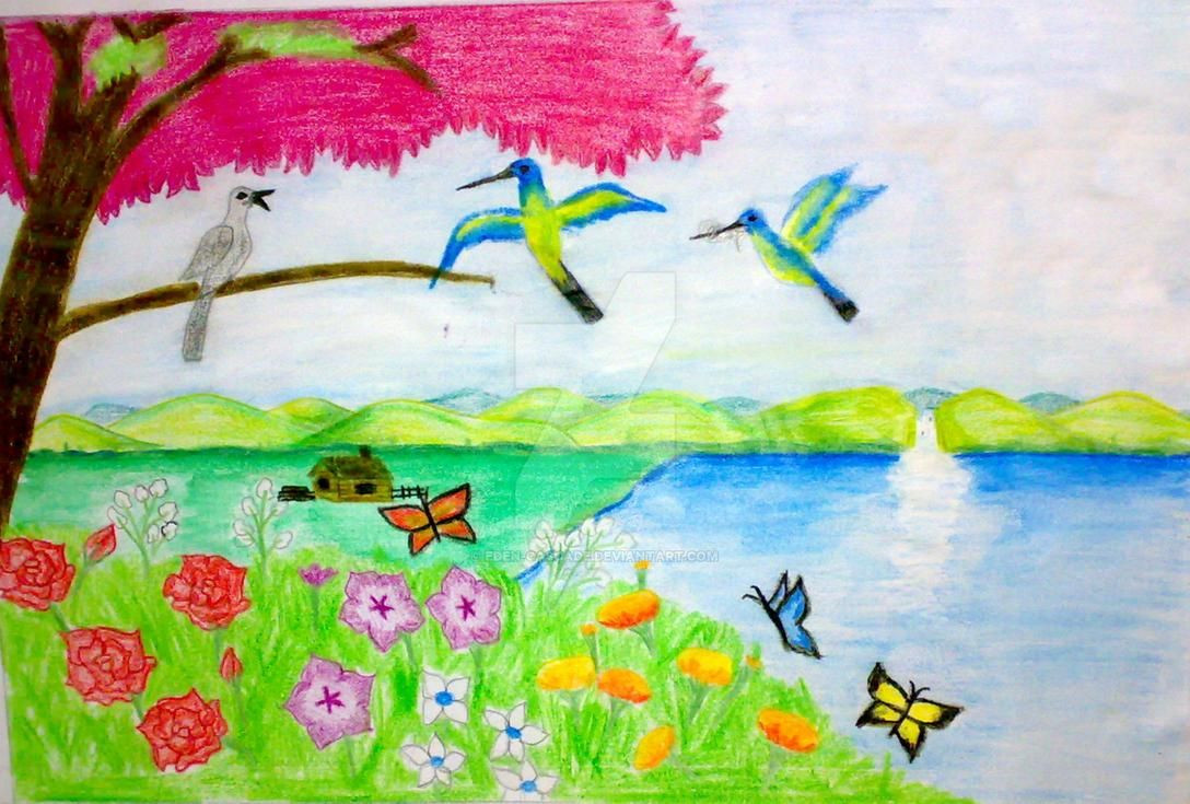 Spring Ideas Drawing
 Spring Season by Eden Cascade on DeviantArt