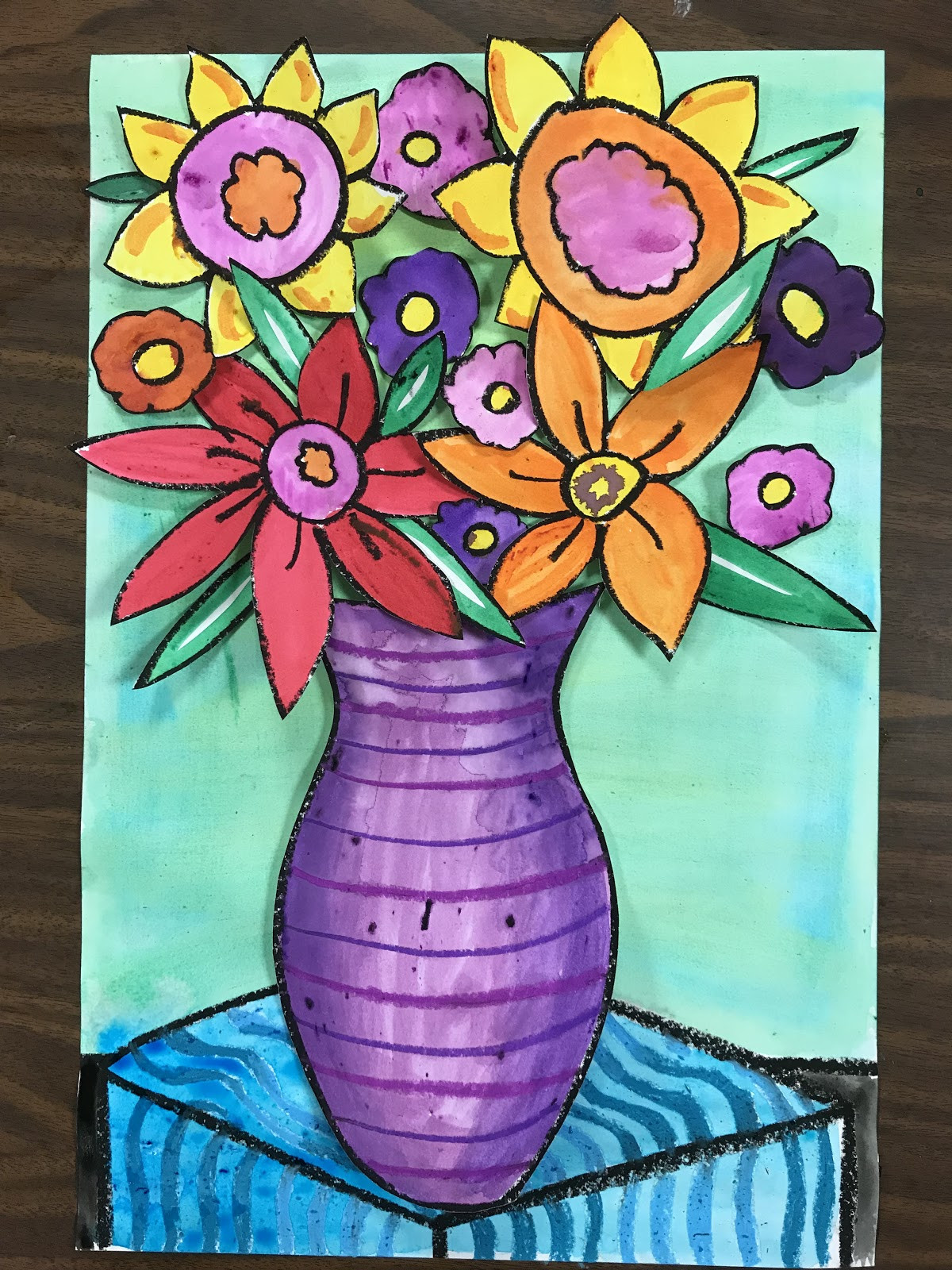 Spring Ideas Drawing
 Elements of the Art Room 3rd grade Spring Flowers