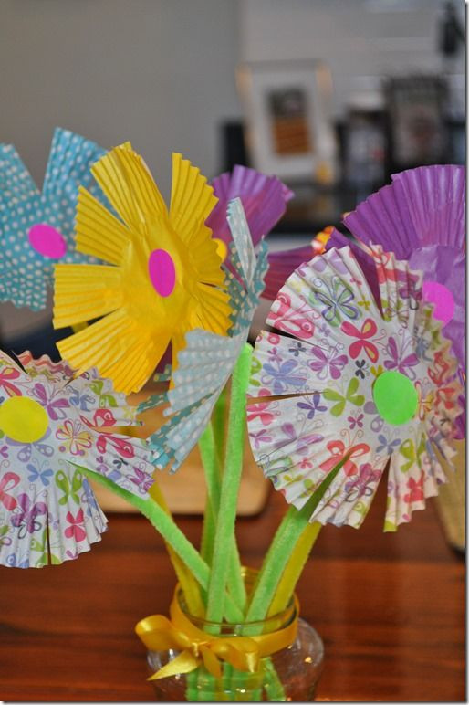 Spring Ideas Flowers
 Spring Craft for Kids Paper Flower Bouquet