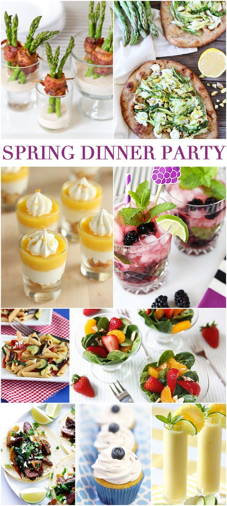 Spring Ideas Food
 Host a Fabulous Spring Dinner Party Pizzazzerie in