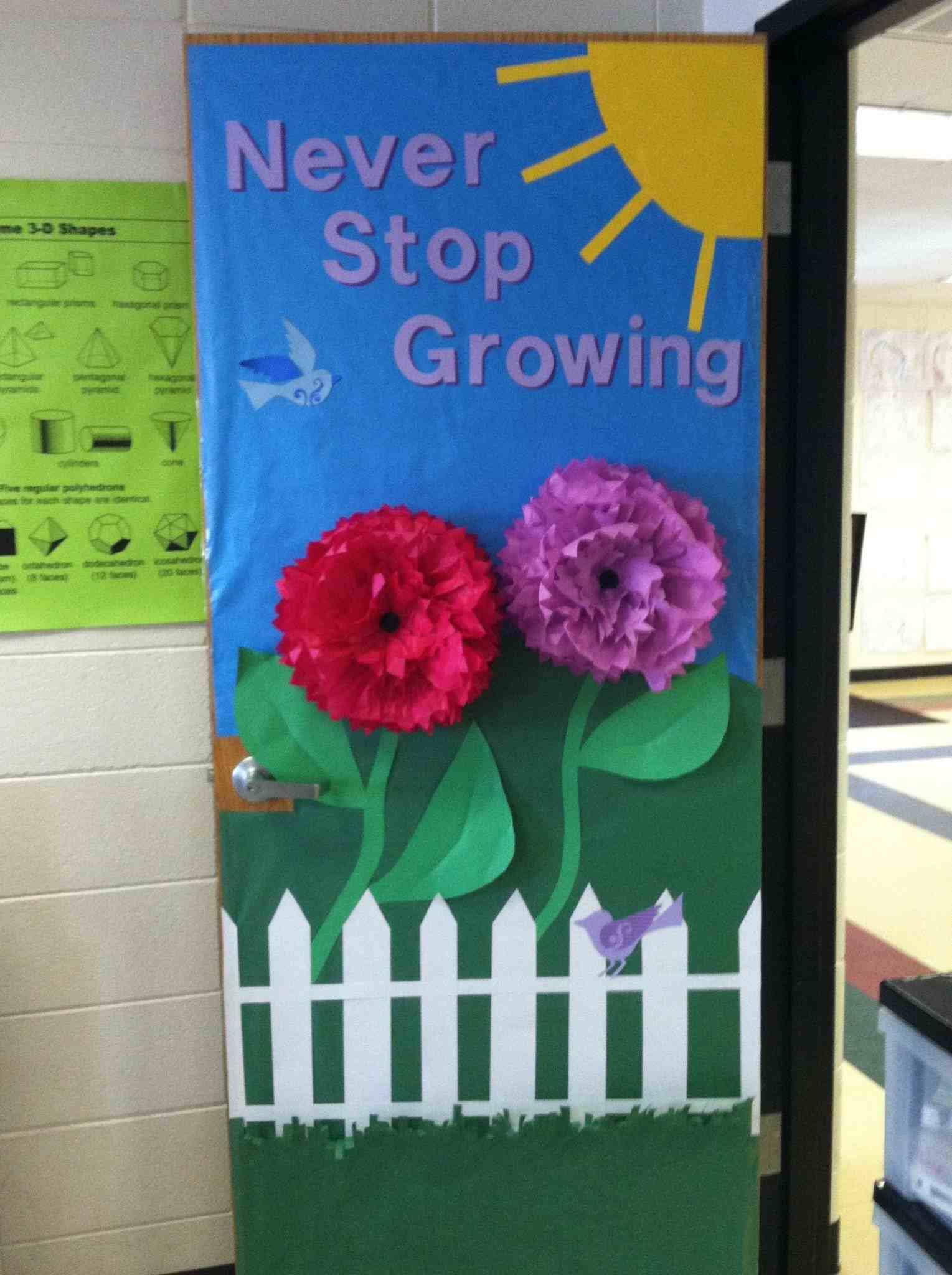 Spring Ideas For Classroom
 Door Decoration