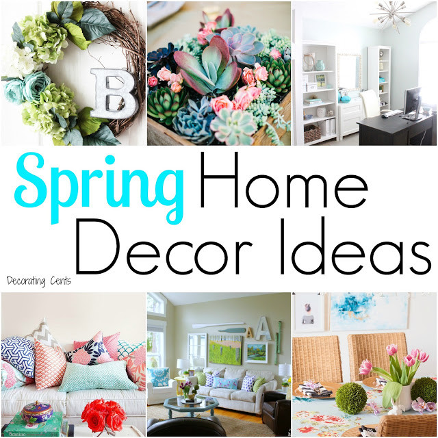 Spring Ideas For Home
 Spring Home Decor Ideas