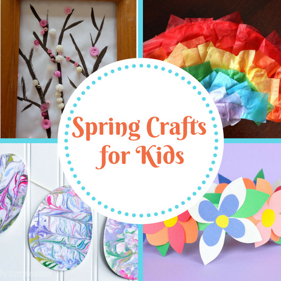 Spring Ideas For Kids
 6 Colorful Spring Crafts for Kids The Organized Mom