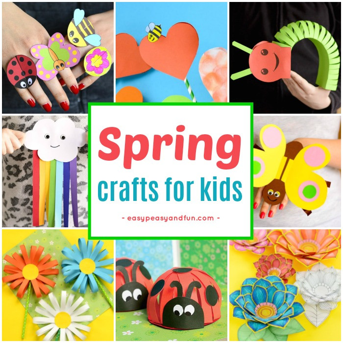 Spring Ideas For Preschoolers
 Spring Crafts for Kids Art and Craft Project Ideas for