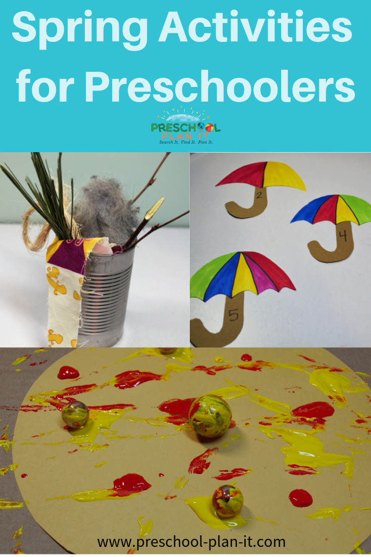 Spring Ideas For Preschoolers
 Spring Activities Theme for Preschool