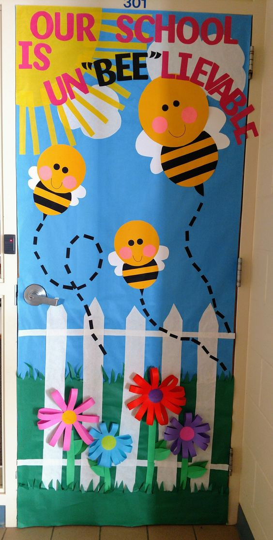 Spring Ideas For School
 Spring and Easter Door Decorations for Classroom