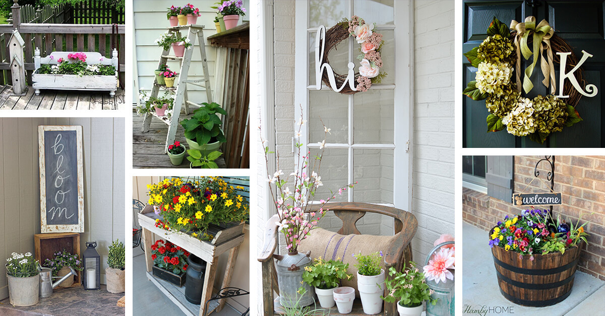 Spring Ideas Outdoor
 30 Best Rustic Spring Porch Decor Ideas and Designs for 2020
