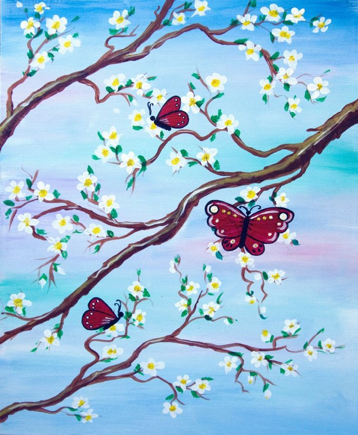 Spring Ideas Painting
 435 best Canvas paintings images on Pinterest