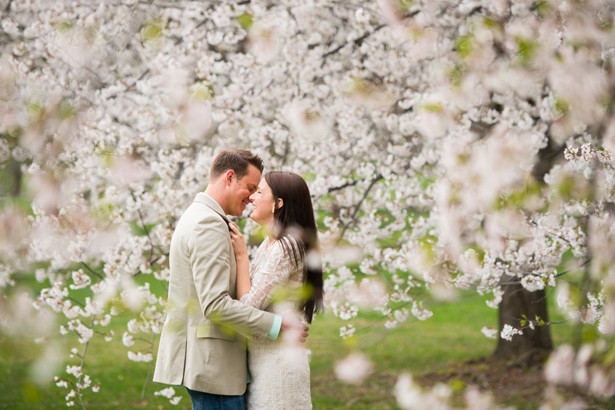 Spring Ideas Photography
 Love in bloom A Springtime Engagement Session Belle The
