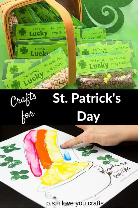 St Patrick's Day Activities For Adults
 St Patrick s Day Paper Crafts P S I Love You Crafts