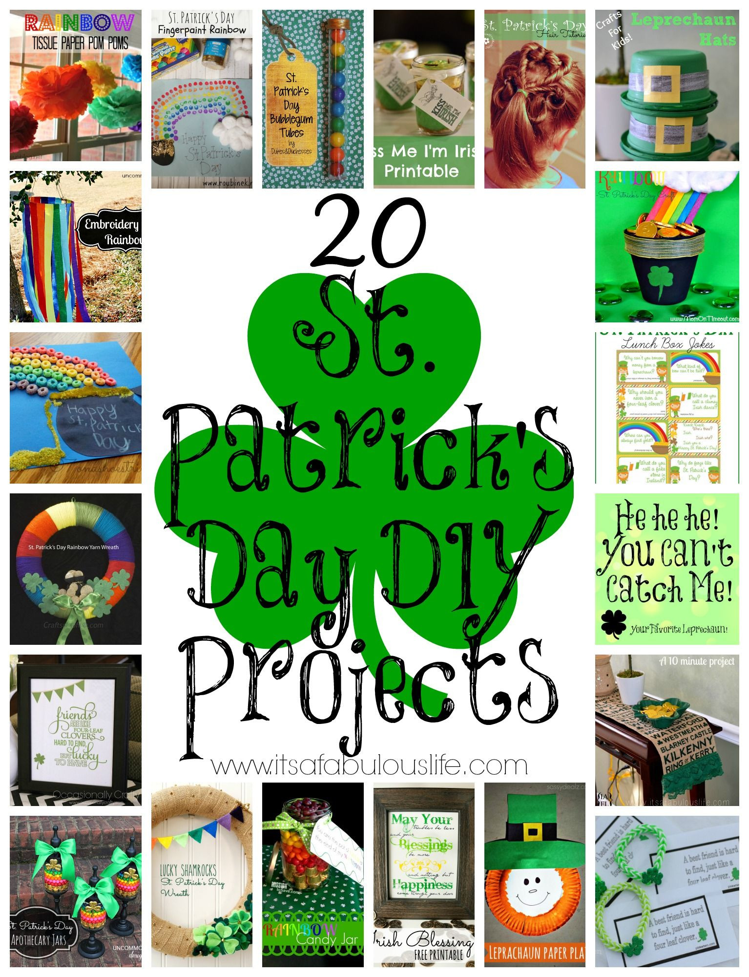 St Patrick's Day Activities For Adults
 20 St Patrick s Day DIY Crafts