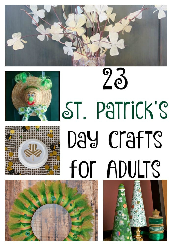 St Patrick's Day Activities For Adults
 23 St Patrick s Day Crafts for Adults DIY Ideas for St