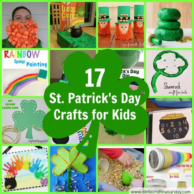 St Patrick's Day Arts And Crafts For Toddlers
 17 St Patrick s Day Crafts for Kids