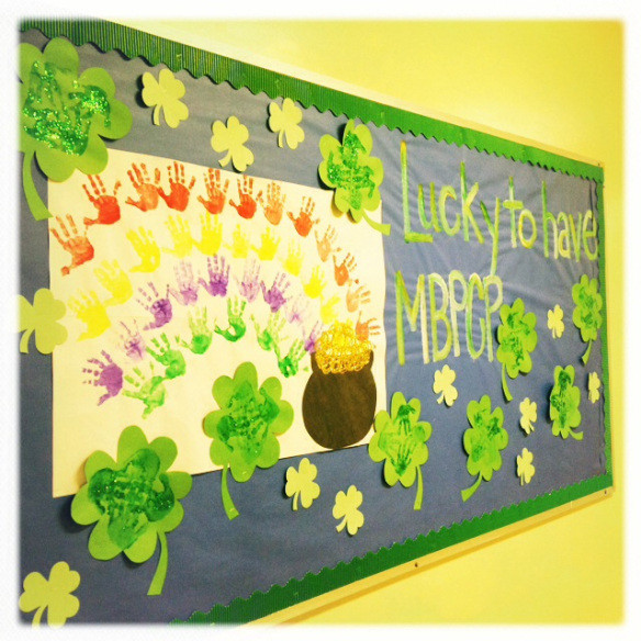St Patrick's Day Bulletin Board Ideas Preschool
 crafts