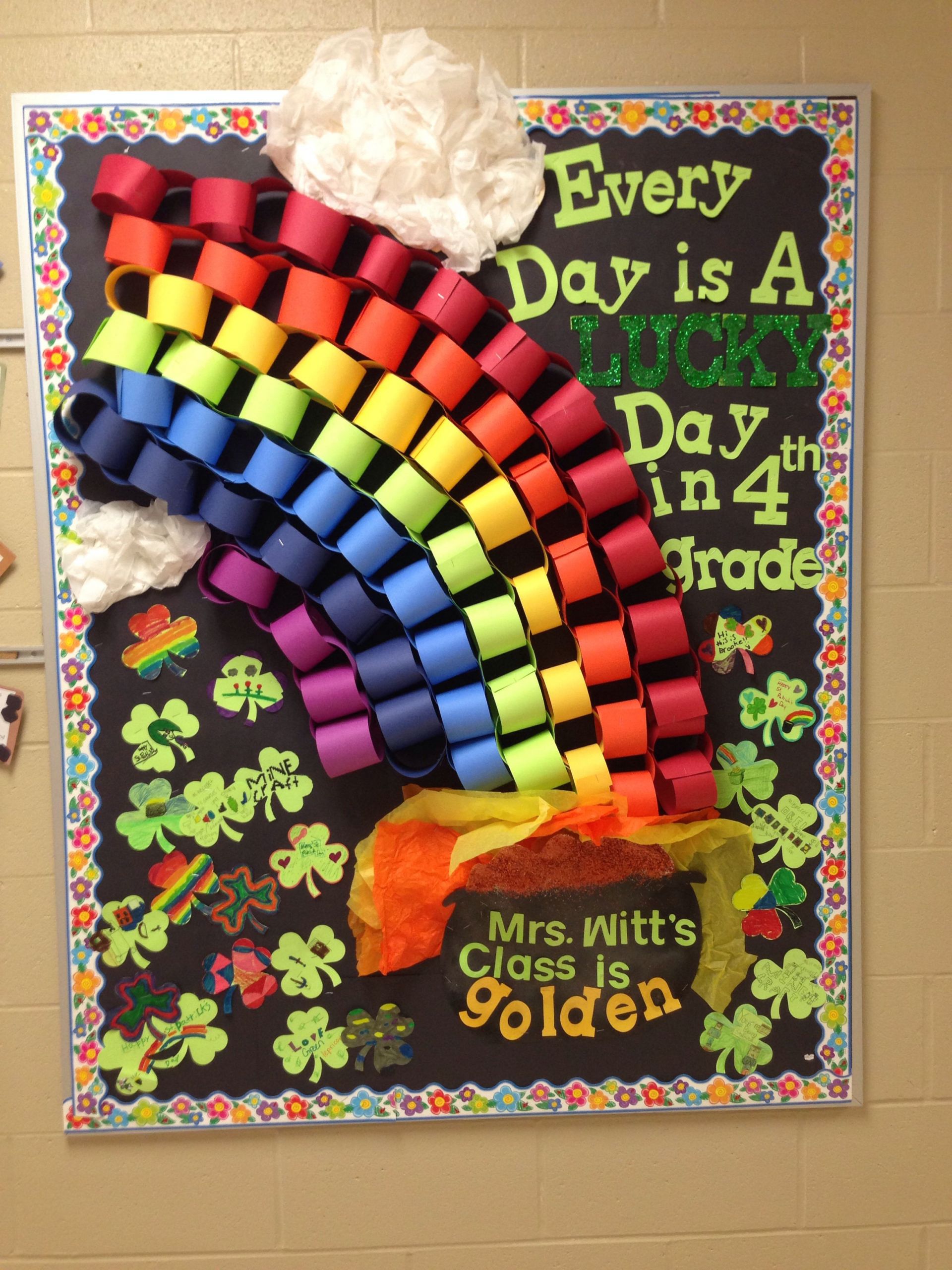 St Patrick's Day Bulletin Board Ideas Preschool
 St Patrick s Day bulletin board