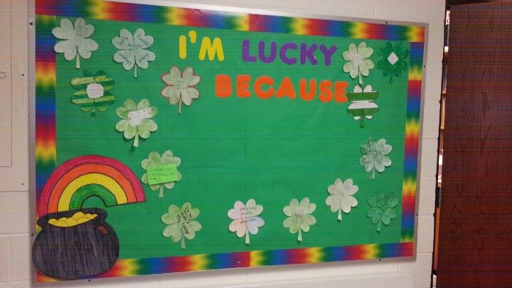 St Patrick's Day Bulletin Board Ideas Preschool
 11 best My classroom themes bulletin boards doors and